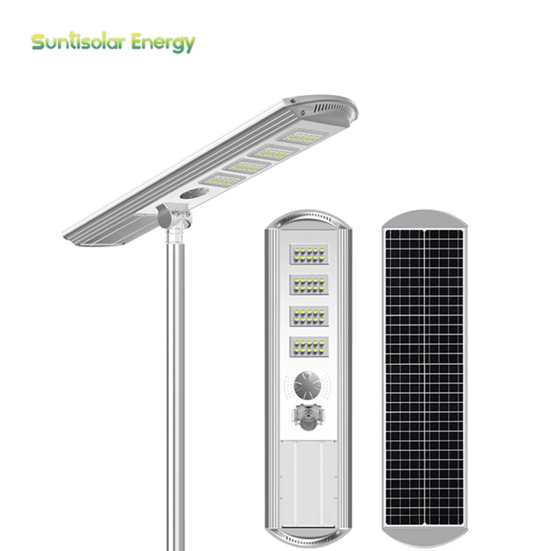 All in one solar street light All in one solar street light